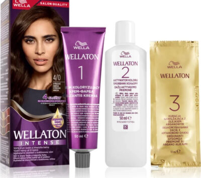 رنگ مو ولا Wella شماره 4.0 (قهوه‌ ای متوسط)