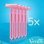 خودتراش زنانه ژیلت مدل Simply Venus بسته ۵ عددی - تصویر 2