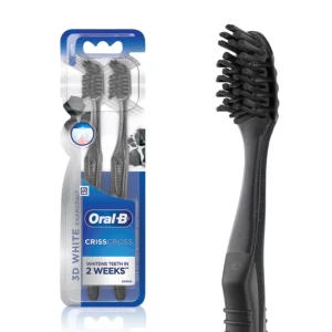 مسواک Oral B سری Charcoal بسته دوتایی