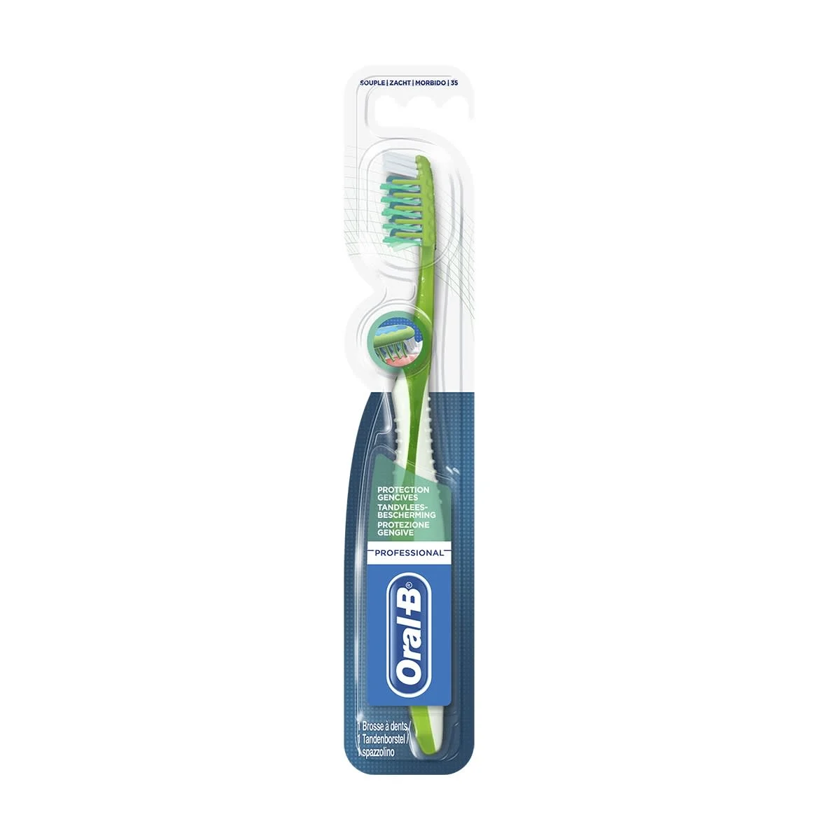 Oral-B-Professional-Gum-Protection (1) مسواک اورال بی سری Professional محافظت از لثه - تصویر 1