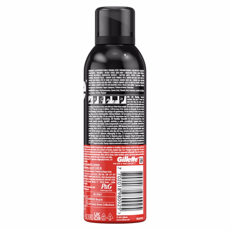 فوم اصلاح ژیلت سری Original Scent - تصویر 2